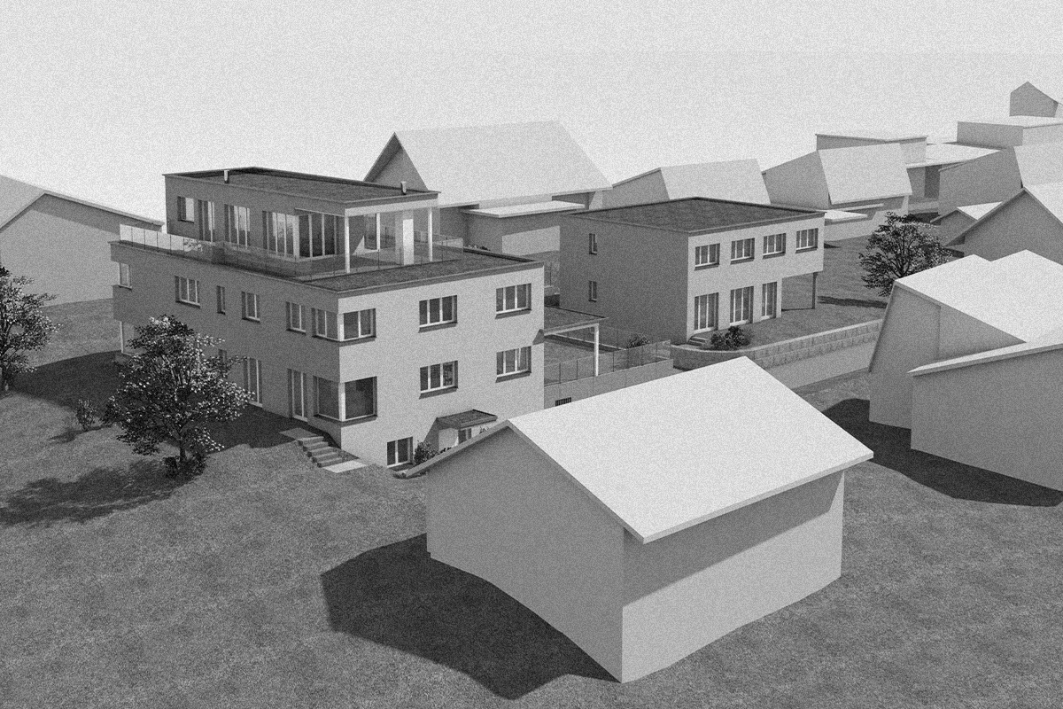 Einfamilienhaus-Überbauung in Flawil